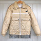 1970s Beige Puffer Cotton Padded Jacket