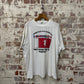 1980s White British Military Graphic T-Shirt