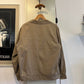 1970s Brown Italian Button Up Jacket