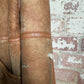 1970s Brown Leather Shearling Coat Jacket