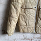 1970s Cream Padded Jacket
