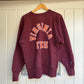1990s Maroon Champion College Reverse Weave Sweatshirt