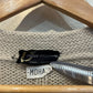 1970s Cream Italian Mohair Knitted Cardigan Jumper