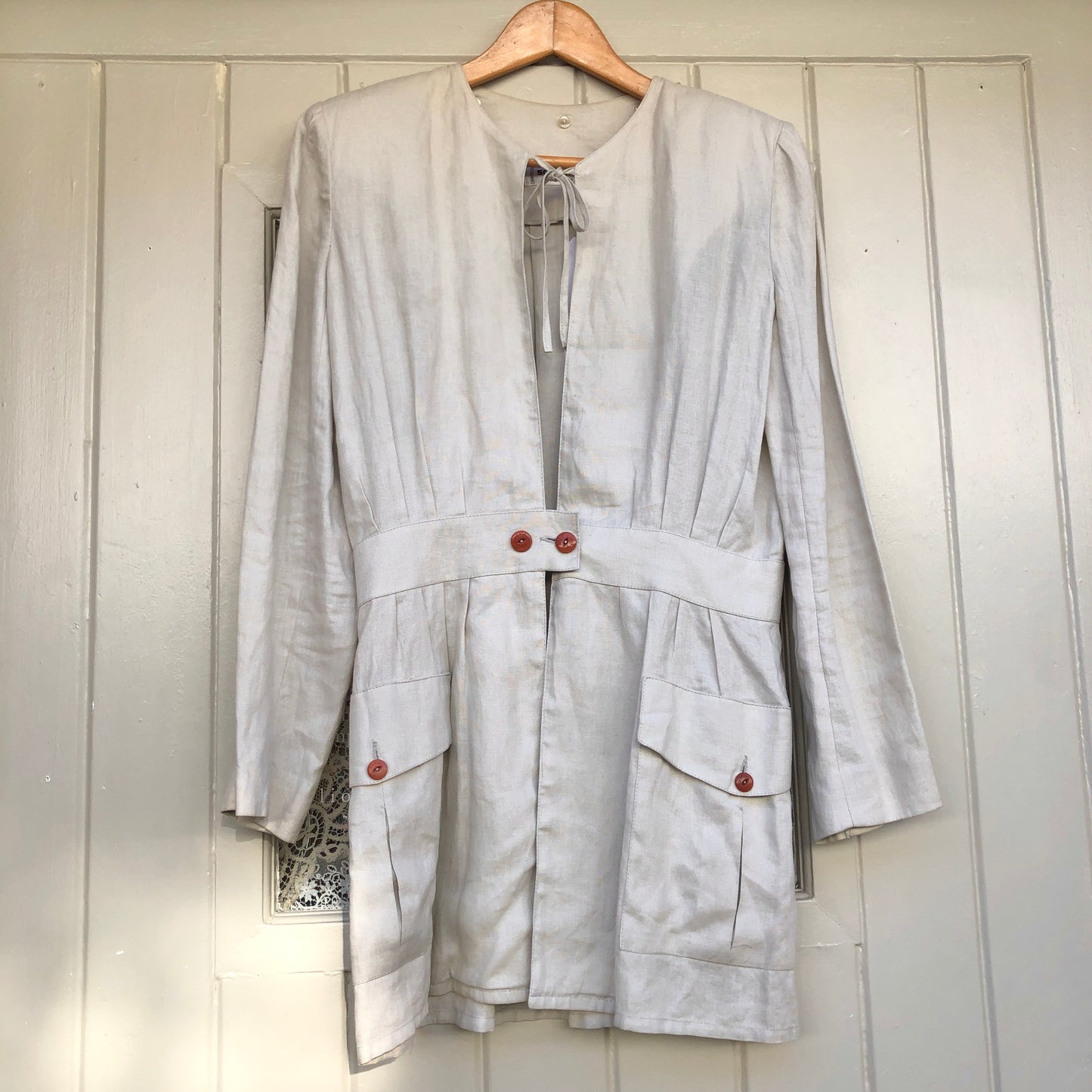 1990s Sonia Rykiel Linen Jacket