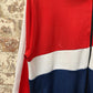 1980s Red Zip Up Track Top