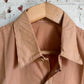 1970s Brown Striped Leisure Shirt
