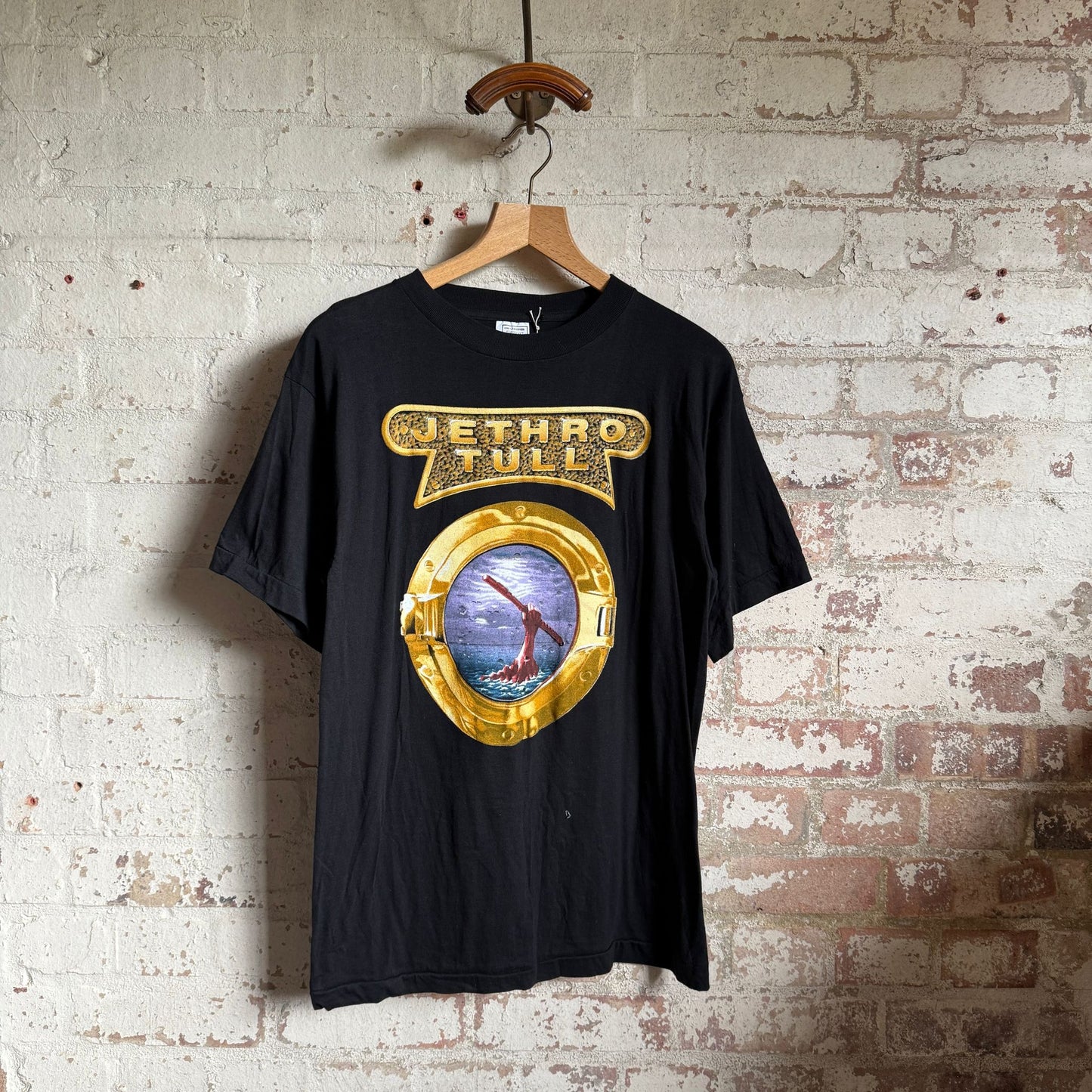 1990s Black Jethro Tull Band Tour T-Shirt