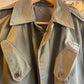 1970s Green French Military Field Jacket Coat