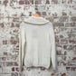 1970s Cream Knitted Cardigan Jumper