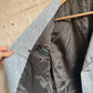 1970s Grey Italian Patterned Suit Blazer jacket