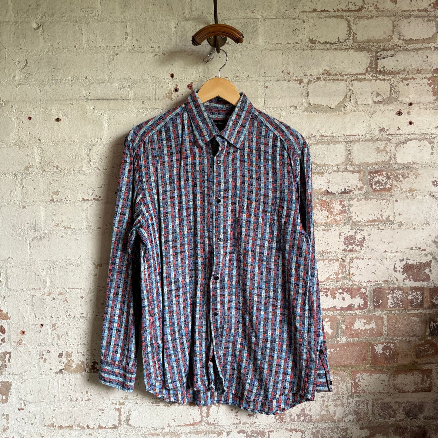Vintage Jhane Barnes Patterned Button Shirt