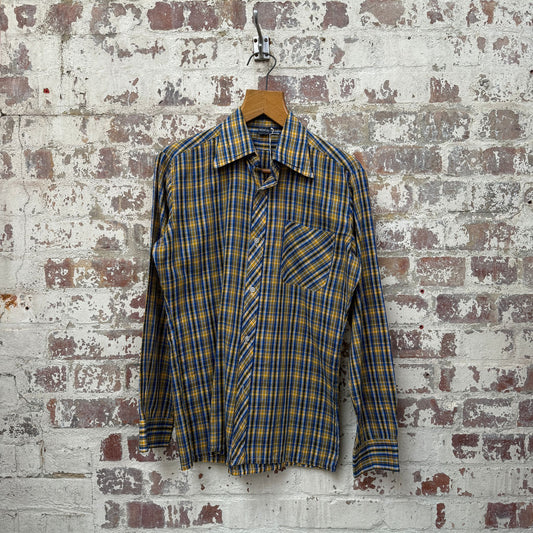 1970s Winston Checkered Button Up Shirt