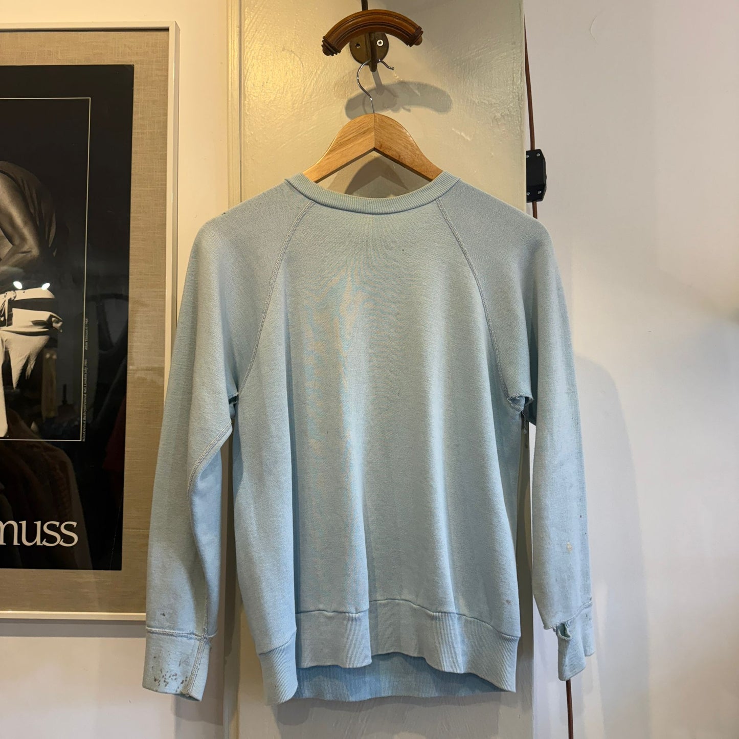 1970s Graphic Raglan Badminton Sweatshirt
