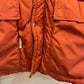 1970s Orange Down Filled Puffer Coat
