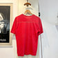 1960s Red College Graphic T-shirt