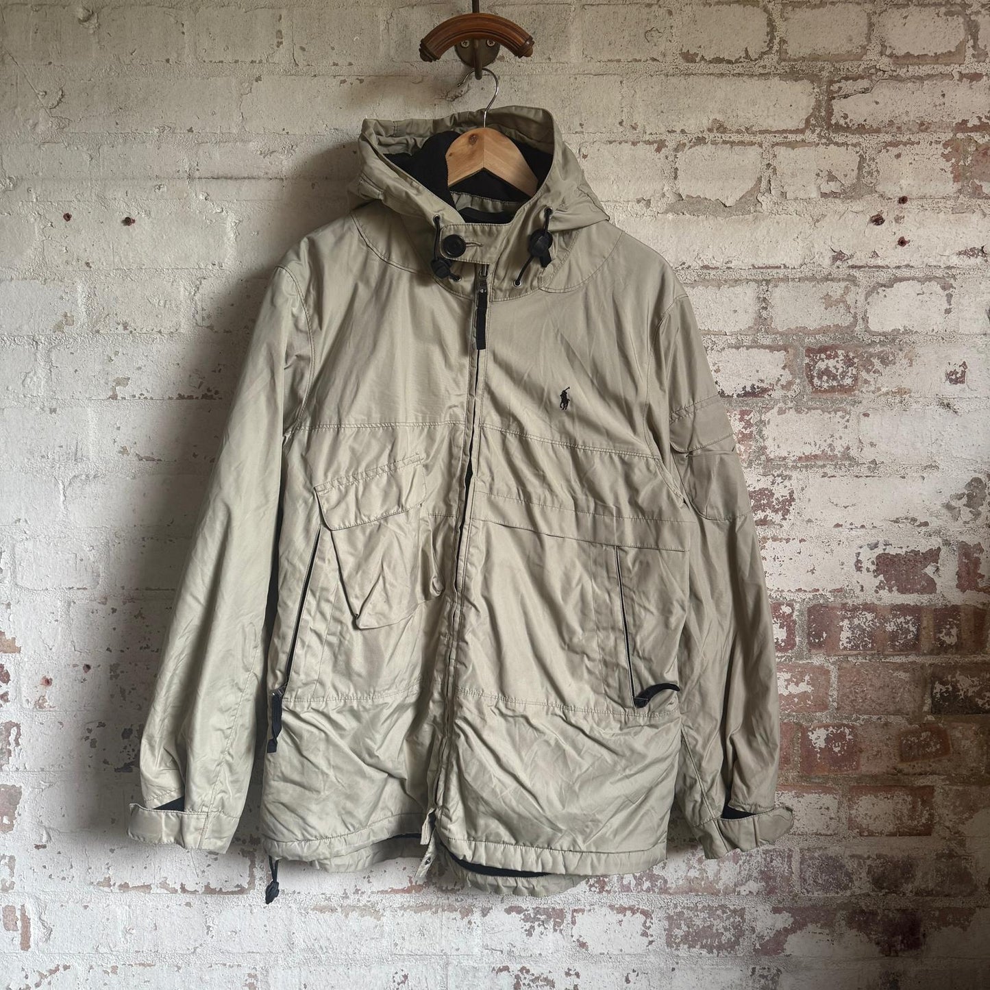 1990s Cream Tactical Ralph Lauren Jacket
