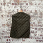 1970s Green Military Padded Puffer Gilet Jacket
