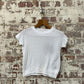 1970s White Knitted T-shirt