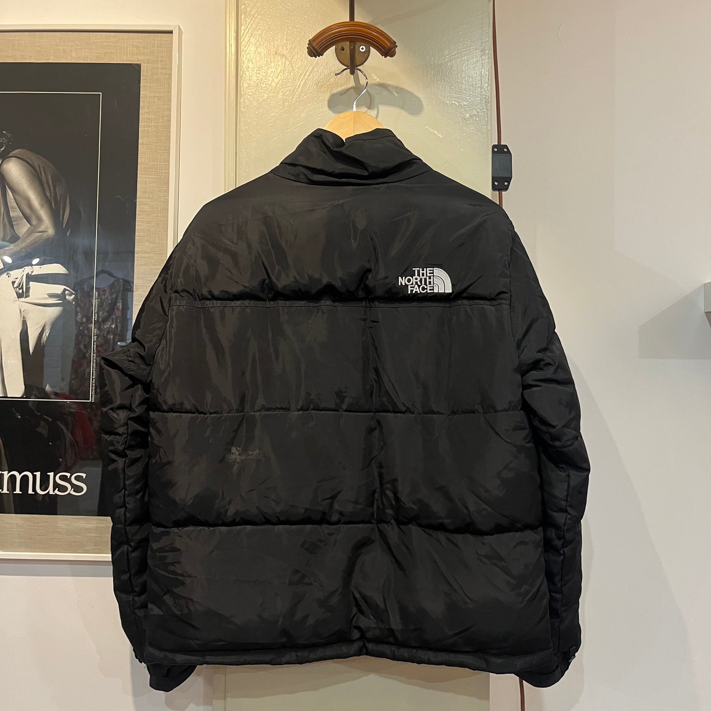 Black The North Face TNF Puffer Jacket