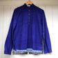 1970s Indian Cotton Gauze Smock Shirt Top