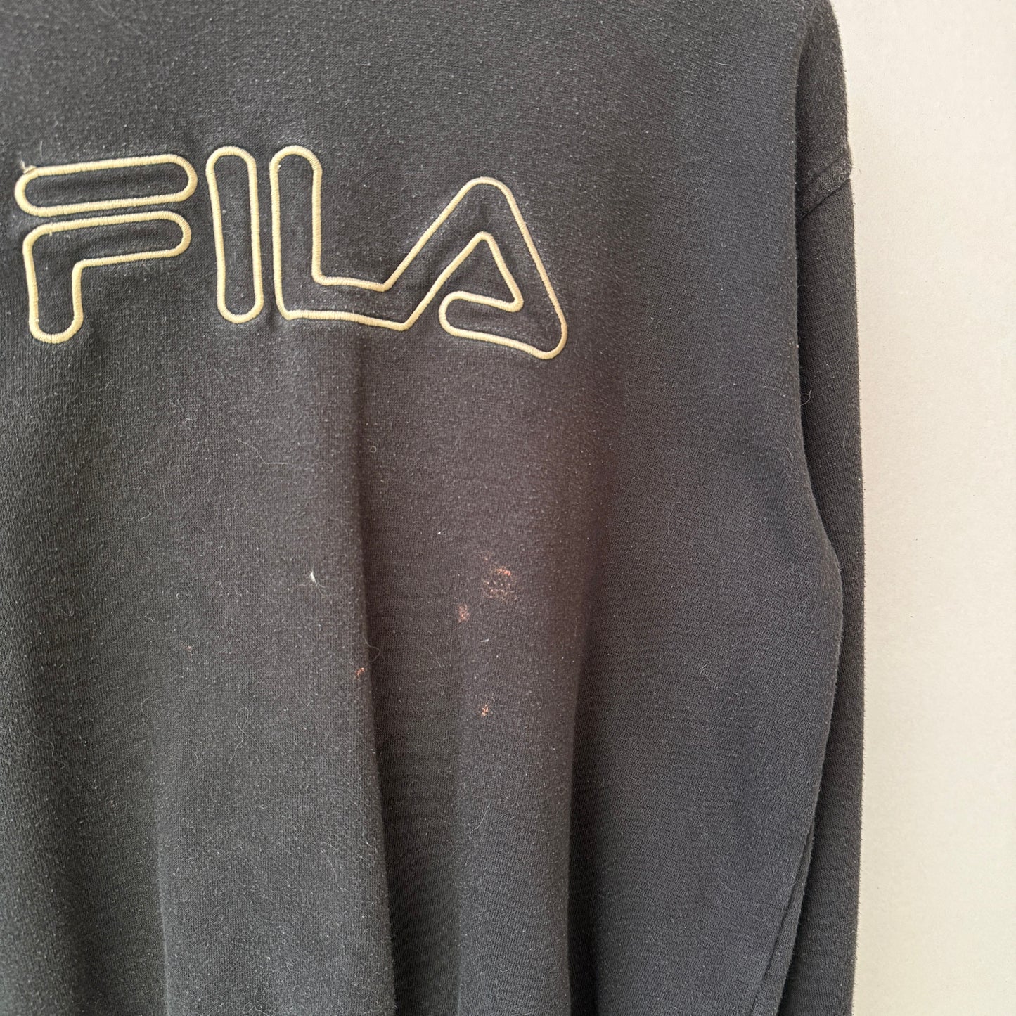 1990s Black Fila Sweatshirt
