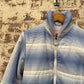 1980s Blue Padded Patterned Ski Jacket