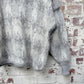 1970s Eider Grey Wool Knitted Roll Neck Jumper