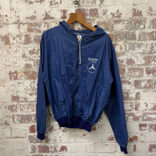 1990s Navy Mercedes Track Jacket