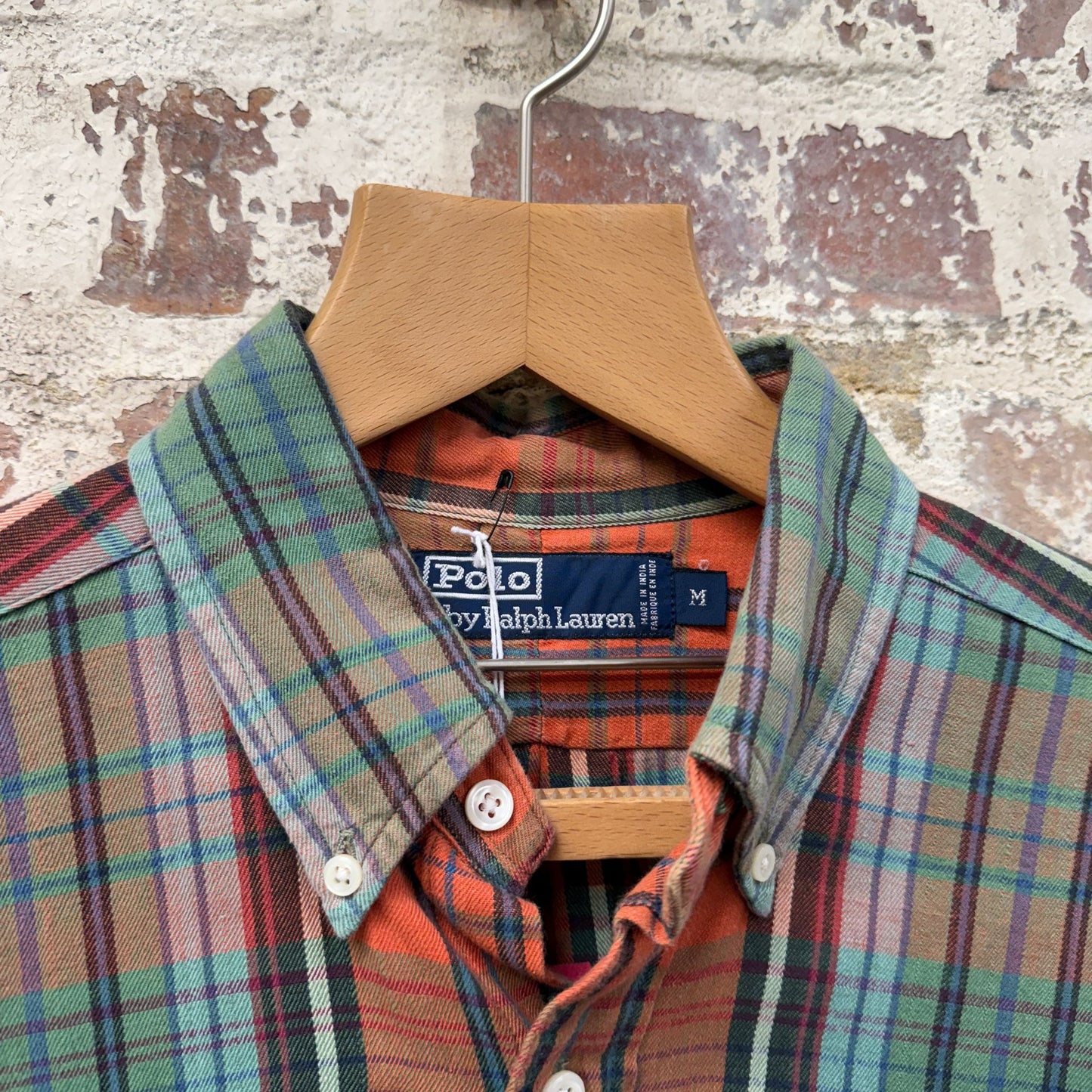 1990s Multicoloured Checkered Ralph Lauren Shirt
