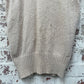 1970s Biege St Michael Knitted Tank Top Sweater Vest