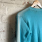 1950s Blue Sun Faded Wool Knitted Cardigan Jumper