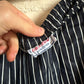 1960s Black Striped British Shorts