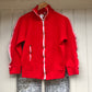 1970s Red Zip Up Track Top