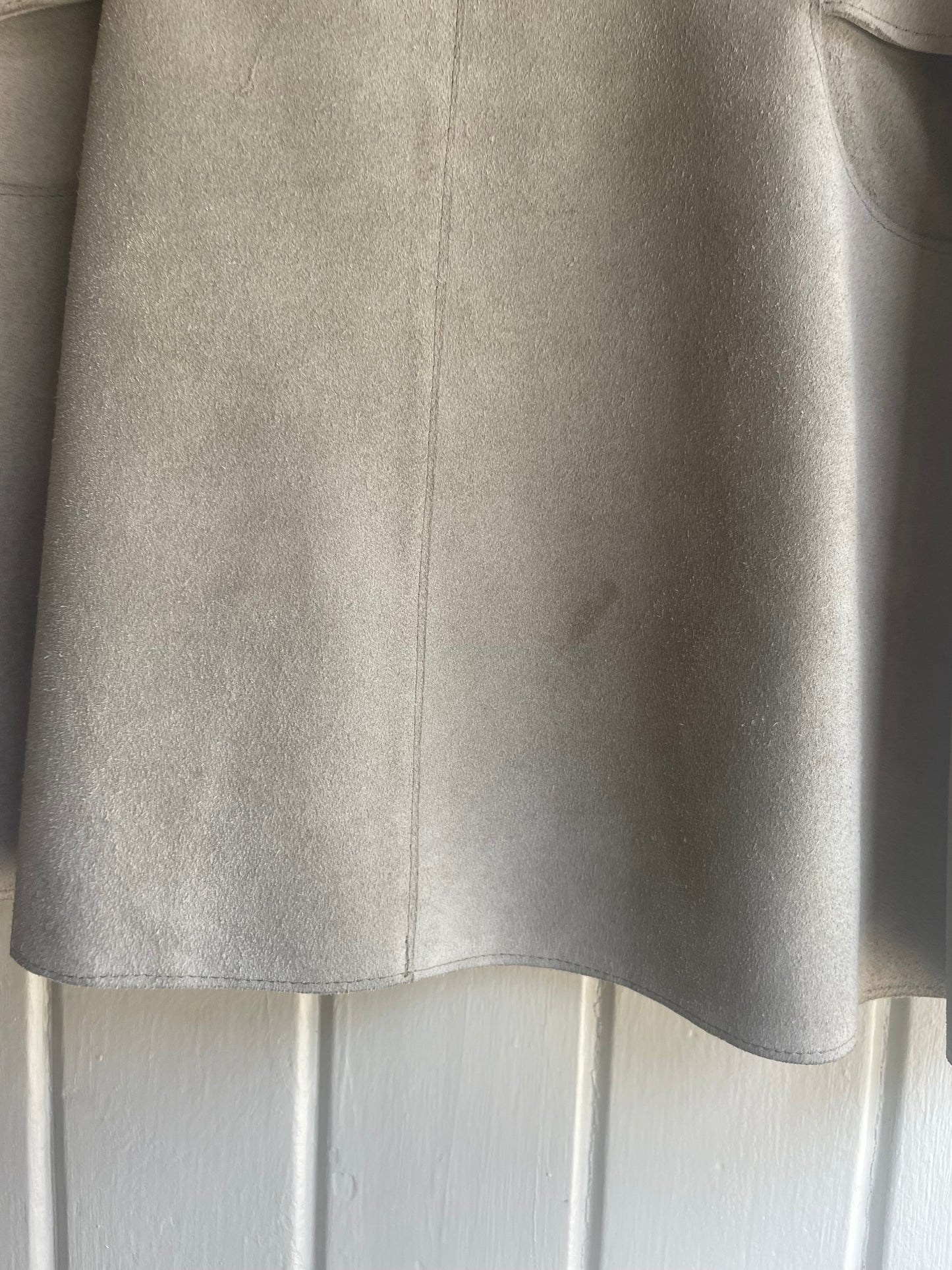 1970s Suede Two Piece