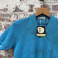1950s Blue Wool Knitted Jumper