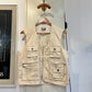 1970s Cream Tactical Gilet Vest