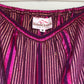 1980s Striped Indian Pink Skirt