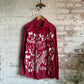 1990s Red Unlimited Graphic Button Shirt