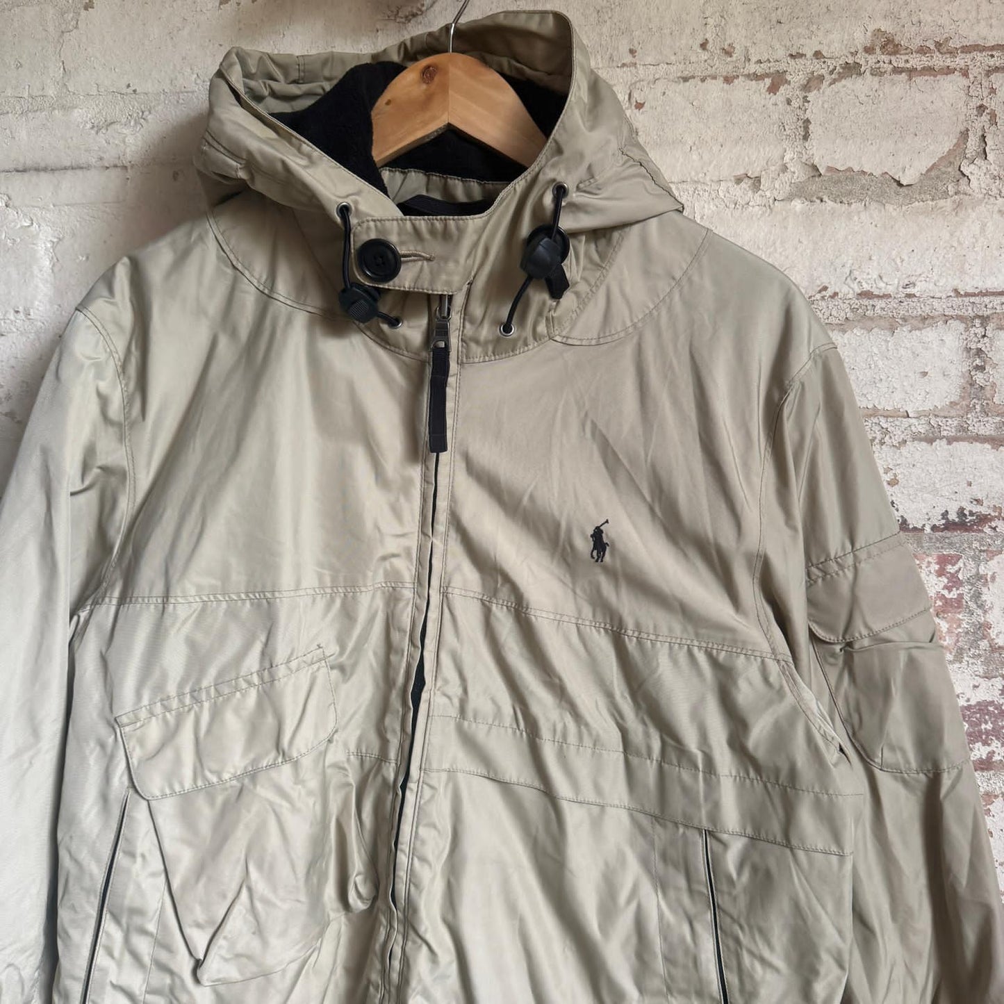 1990s Cream Tactical Ralph Lauren Jacket