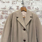 1950s Cream Wool Coat
