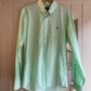 Green Striped Ralph Lauren Button Shirt