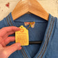 1940s Blue Wool Dead Stock Knitted Jumper