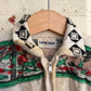1960s Towelling Print Zip Shirt