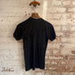 1960s 1970s Black Blank raglan T-shirt