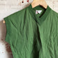 1950s Green Knitted Wool Tank Top Jumper