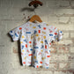 1970s White Graphic T-shirt