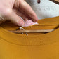 1950s 1960s Lilywhites Mustard British Long Sleeve Football Top