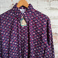 1970s Patterned Button Up Shirt