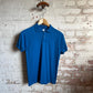 1960s Blue Mod British Polo Shirt