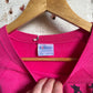 1980s Pink Graphic Cat Sweatshirt